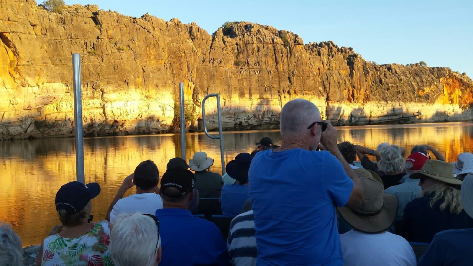 Geikie Gorge at Sunset