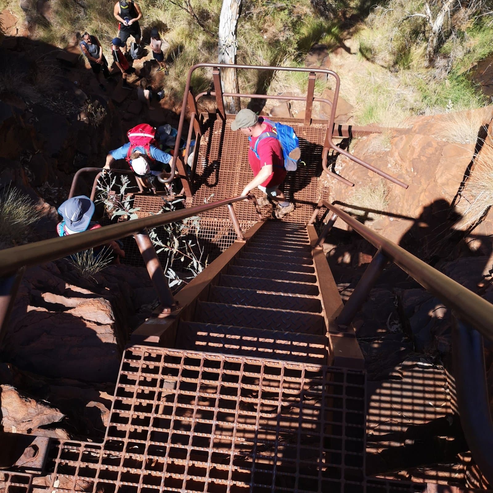 Access to Hancock Gorge