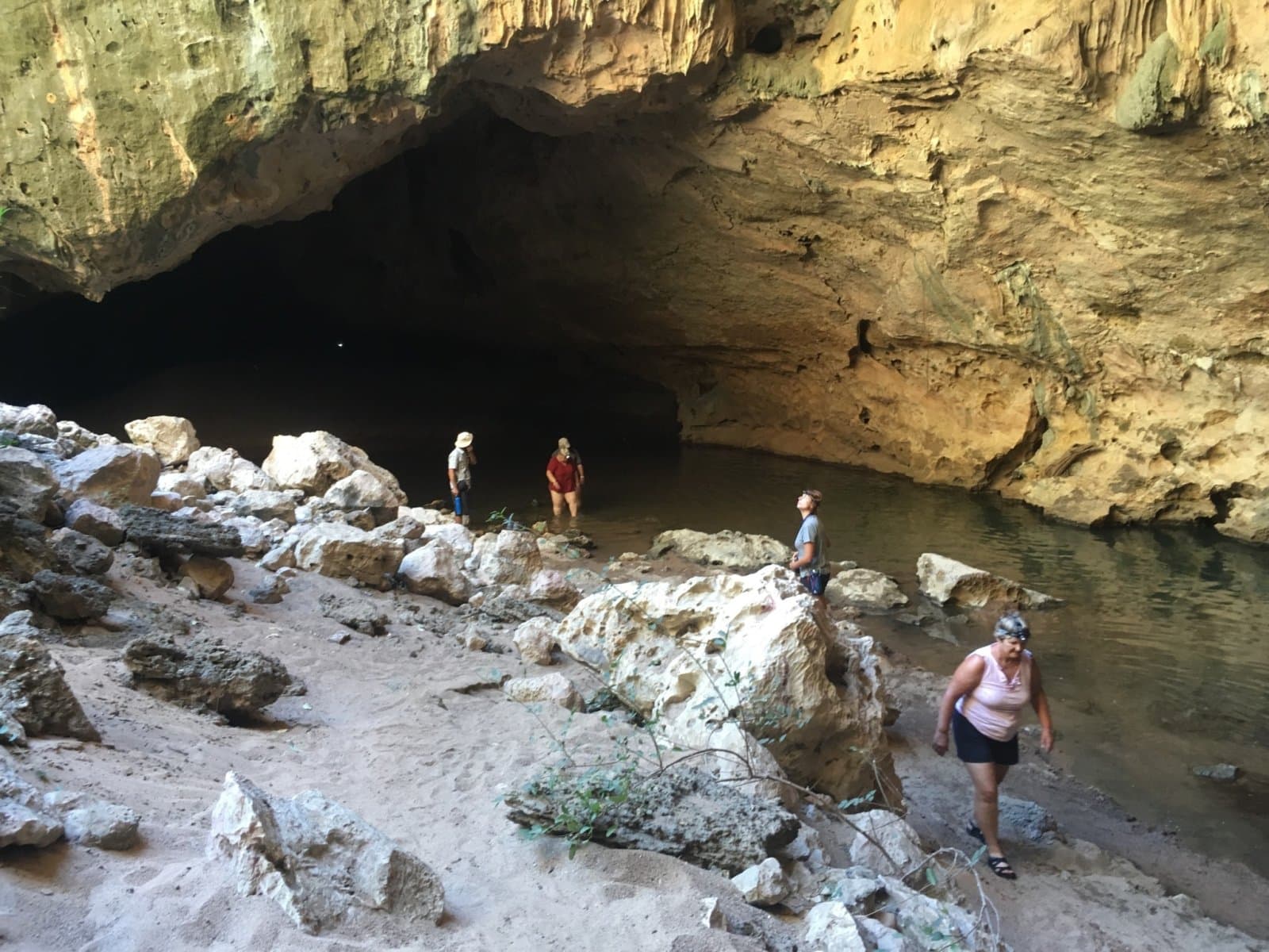 Exploring Tunnel Creek