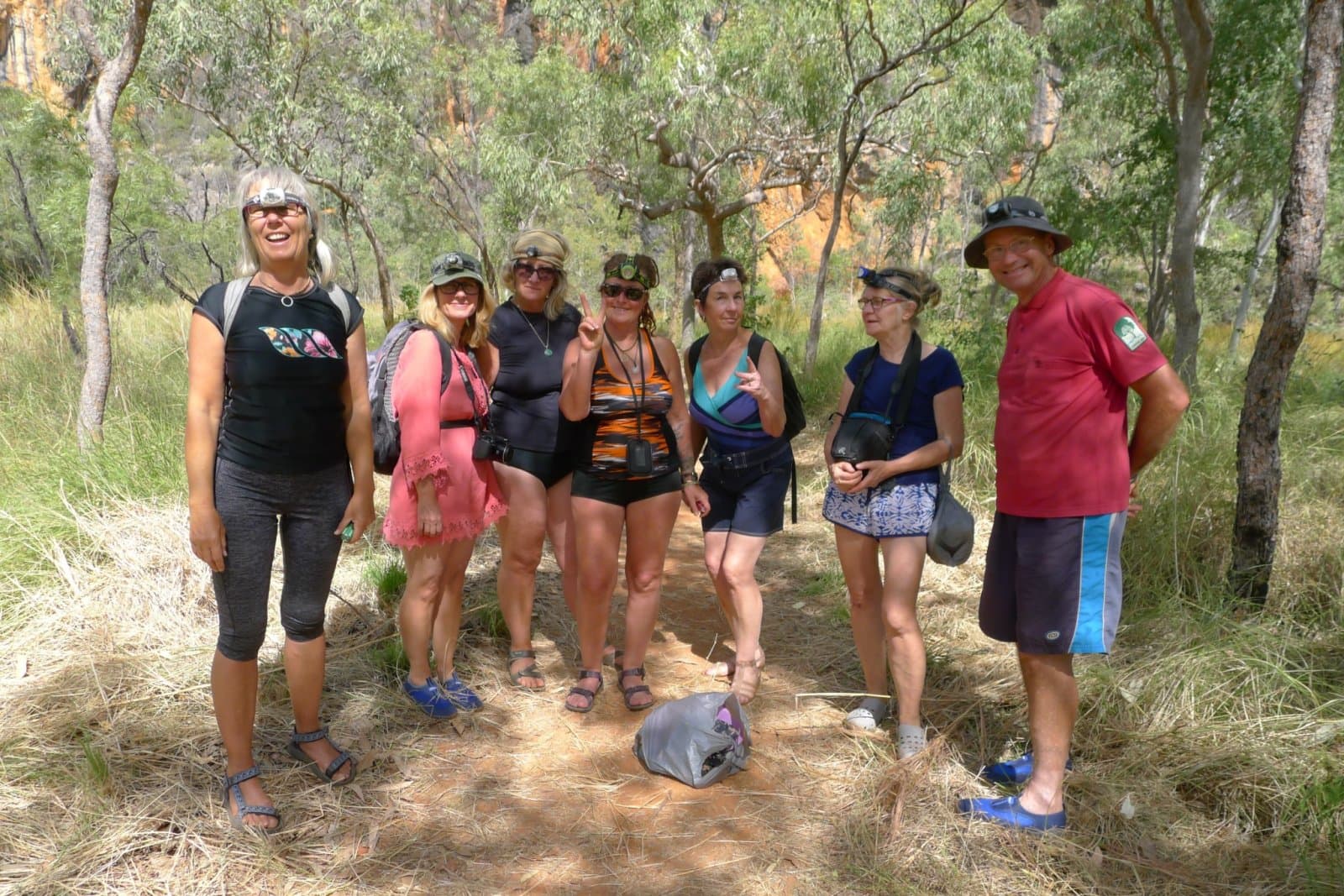 Ready to go into Tunnel Creek