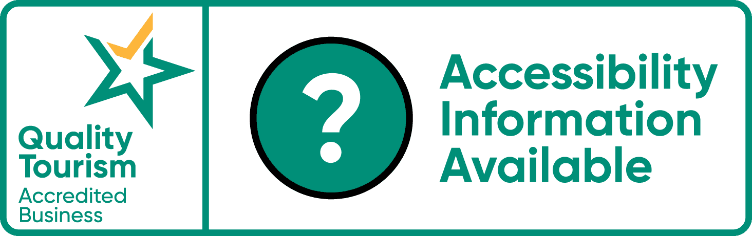 Quality Tourism Accredited Business — Accessibility Information Available