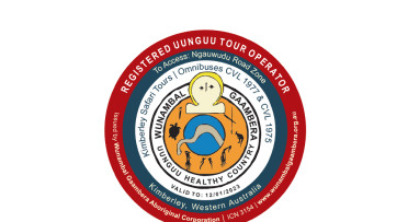 Registered Uunguu Tour Operator, issued by Wunambal Gaambera Aboriginal Corporation