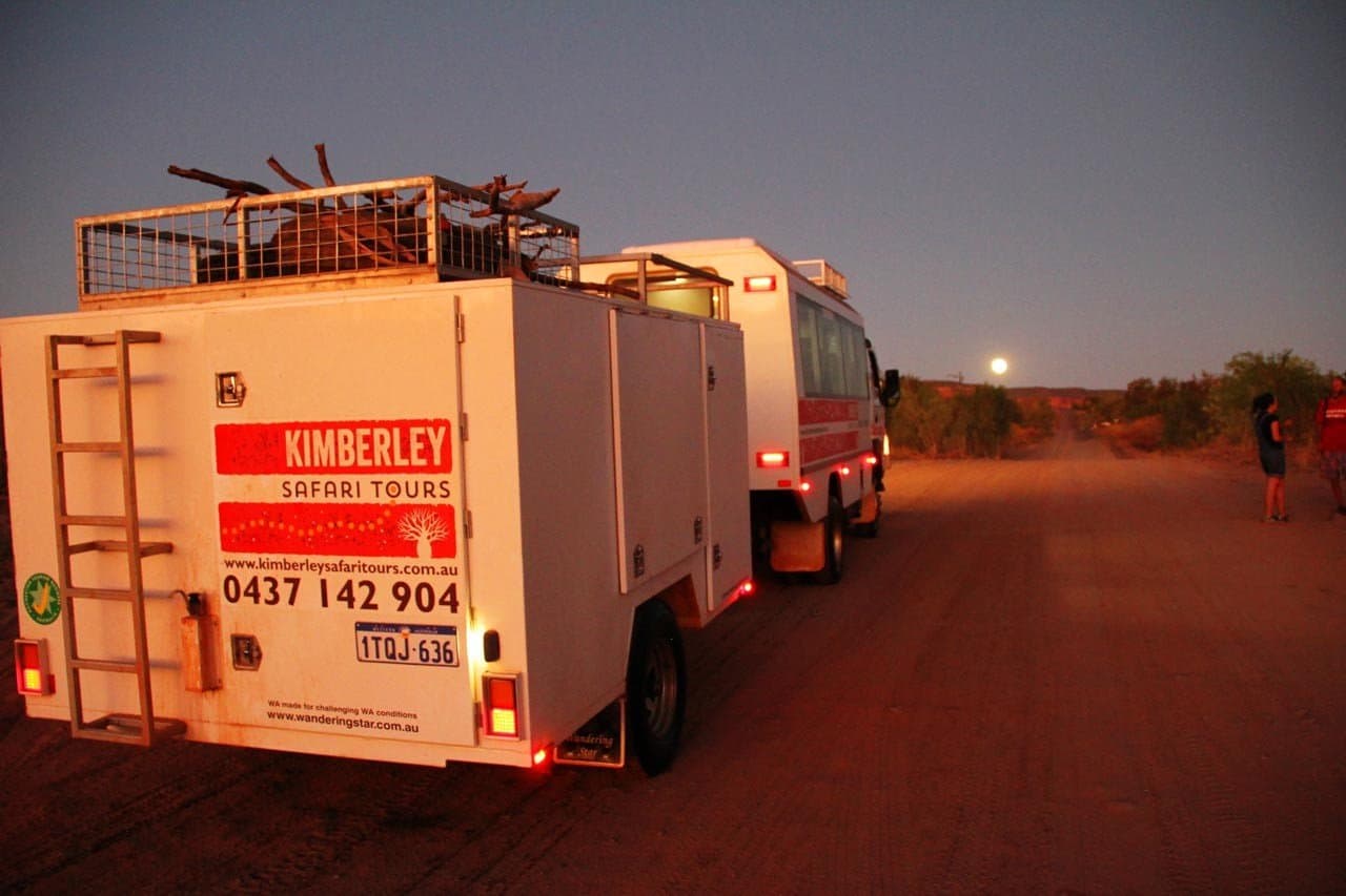Gibb River Road at Dusk