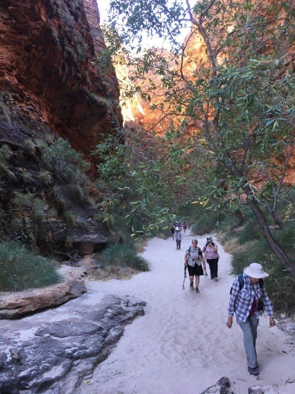 Purnululu hiking