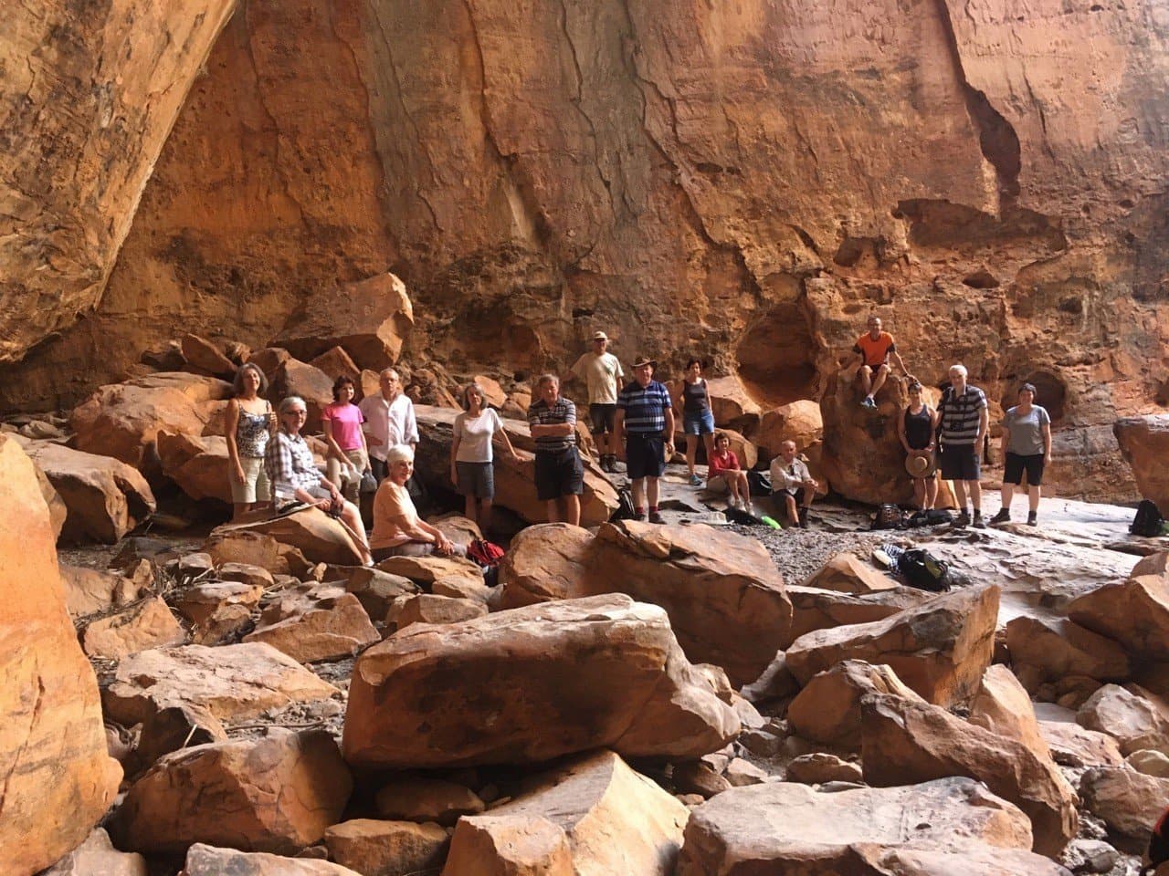 July 1 tour group