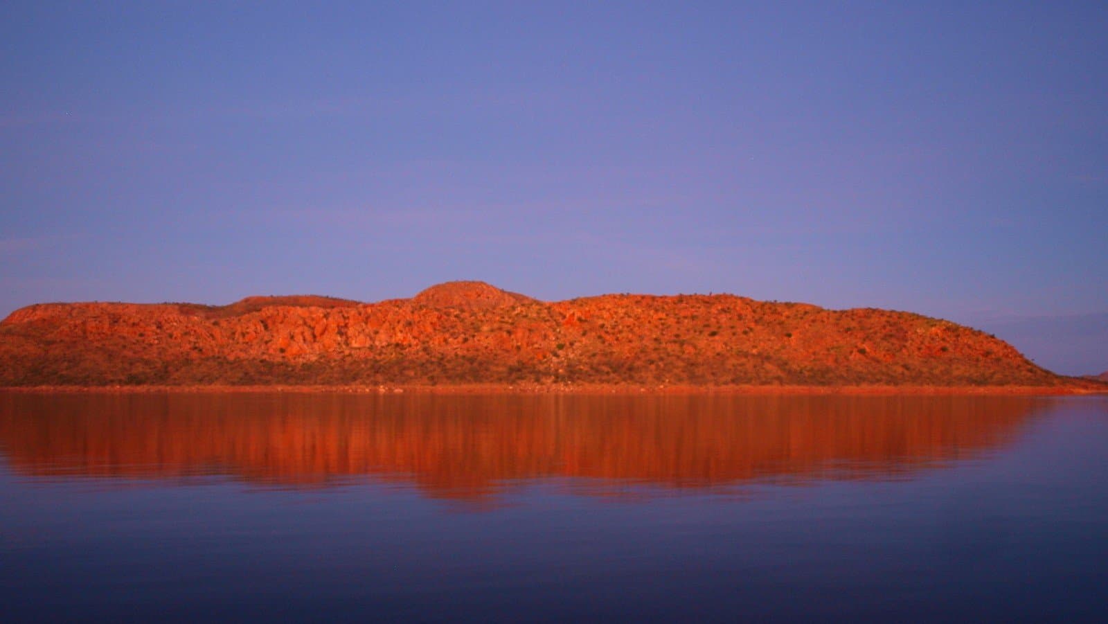 Dusk on Lake Argyle