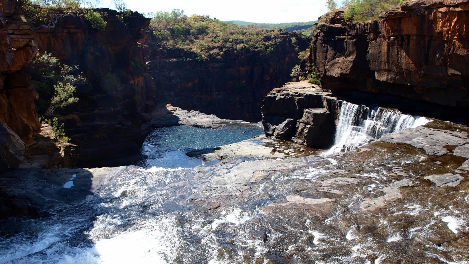 Fast Flowing Mitchell Falls