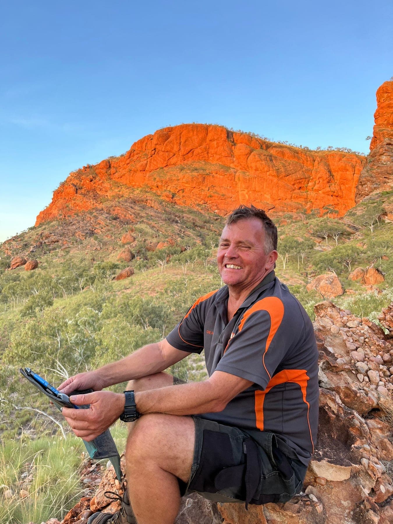 Dean Gibbs, tour leader with Kimberley Safari Tours