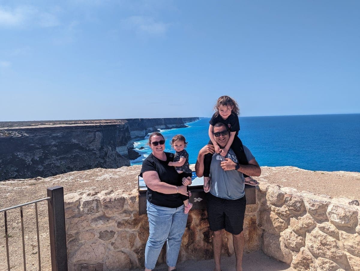 Glenn and Jaye Ursino with their family